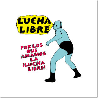 LUCHADOR 1032 Posters and Art